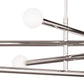 Beaubien Chandelier - Polished Nickel