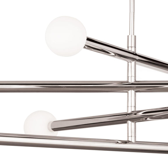 Beaubien Chandelier - Polished Nickel