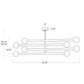 Beaubien Chandelier - Polished Nickel