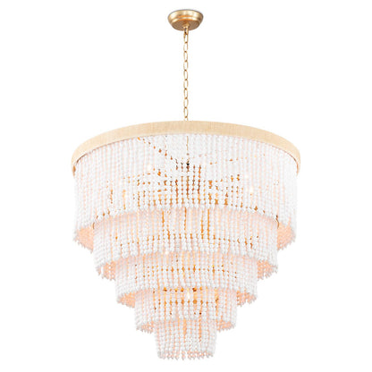 Waterfall Chandelier - White