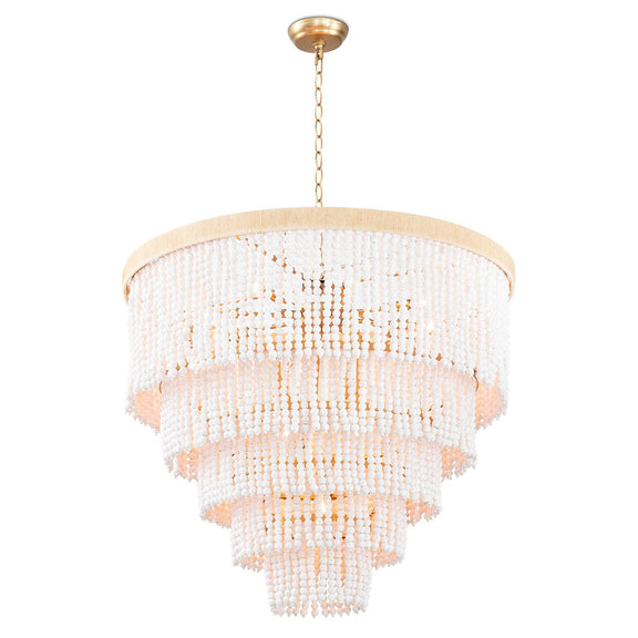 Waterfall Chandelier - White