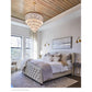 Waterfall Chandelier - White