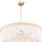 Waterfall Chandelier - White