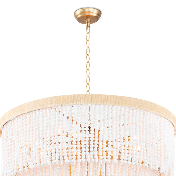 Waterfall Chandelier - White