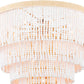 Waterfall Chandelier - White