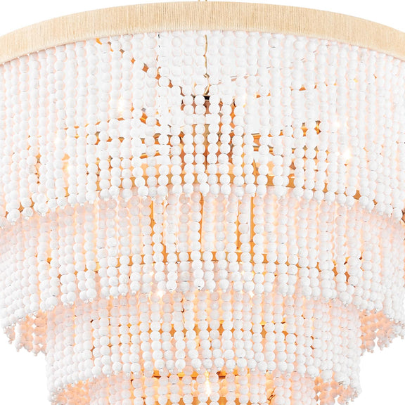 Waterfall Chandelier - White