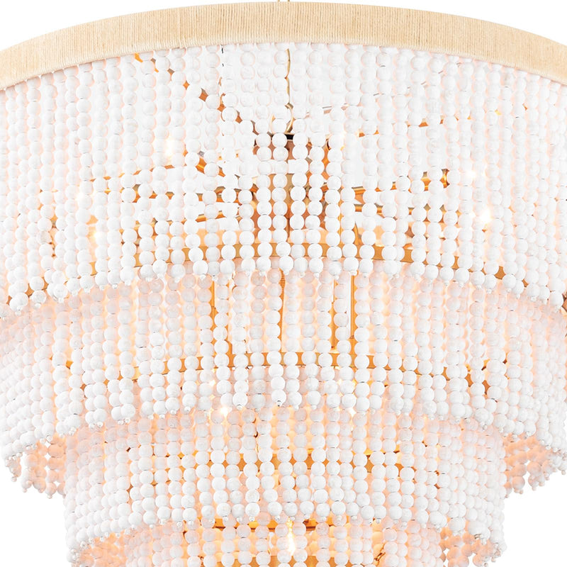 Waterfall Chandelier - White