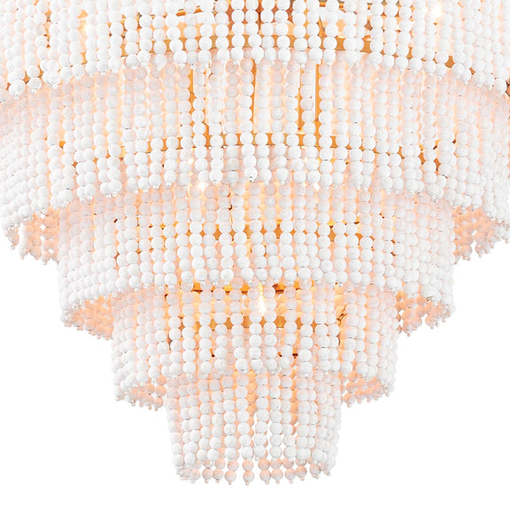 Waterfall Chandelier - White