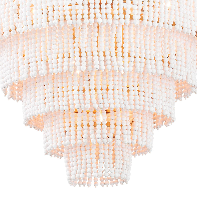 Waterfall Chandelier - White