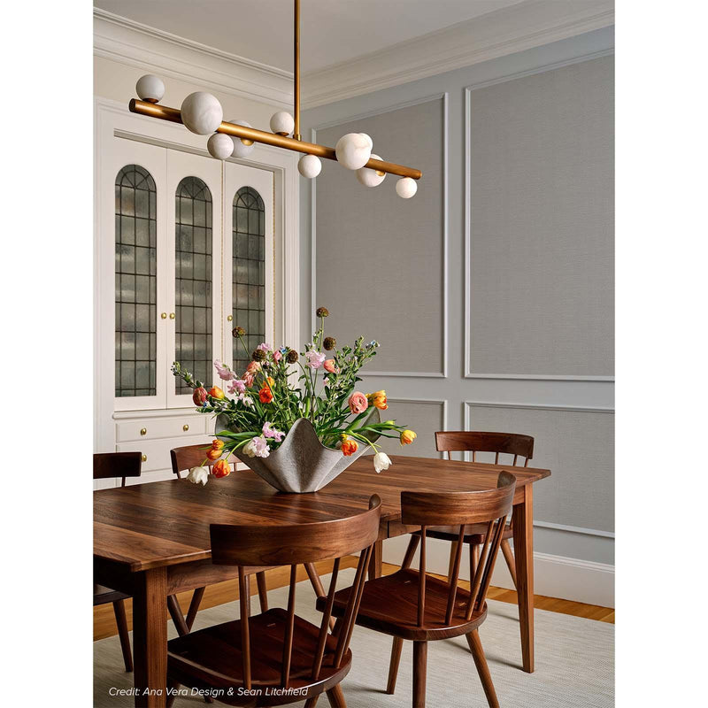 Styx Chandelier - Natural Brass