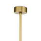 Styx Chandelier - Natural Brass