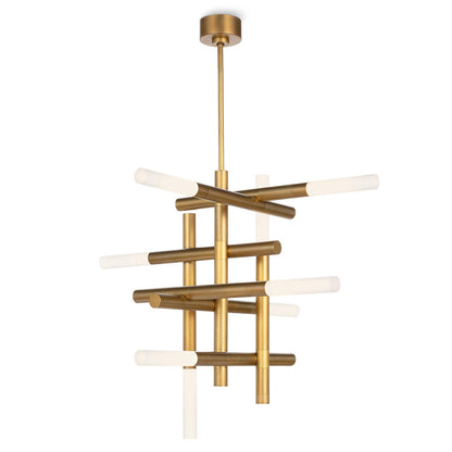 Cass Chandelier - Natural Brass