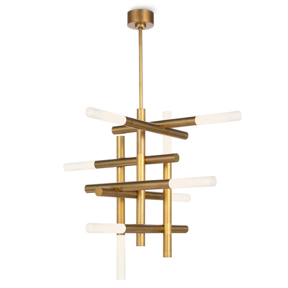 Cass Chandelier - Natural Brass