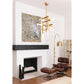 Cass Chandelier - Natural Brass