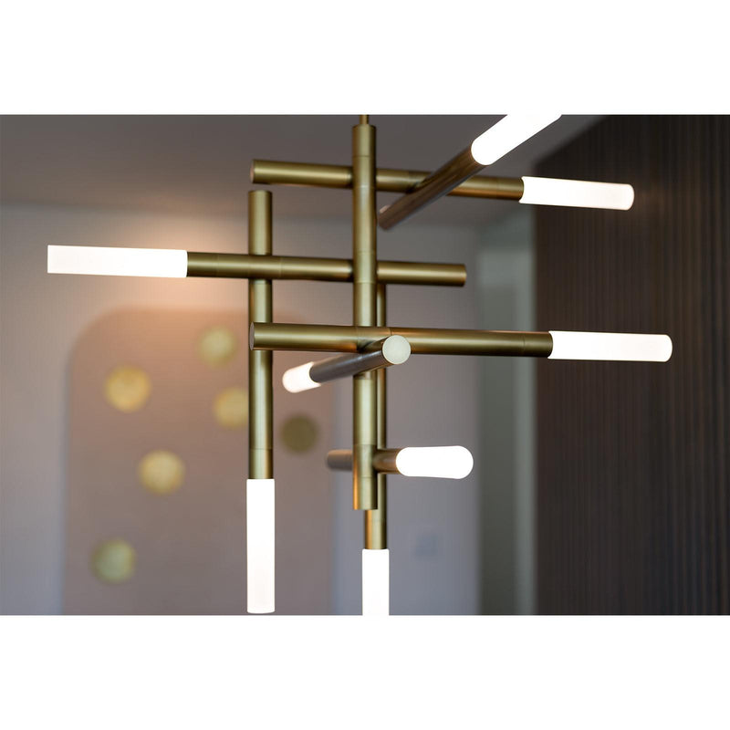 Cass Chandelier - Natural Brass