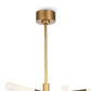 Cass Chandelier - Natural Brass