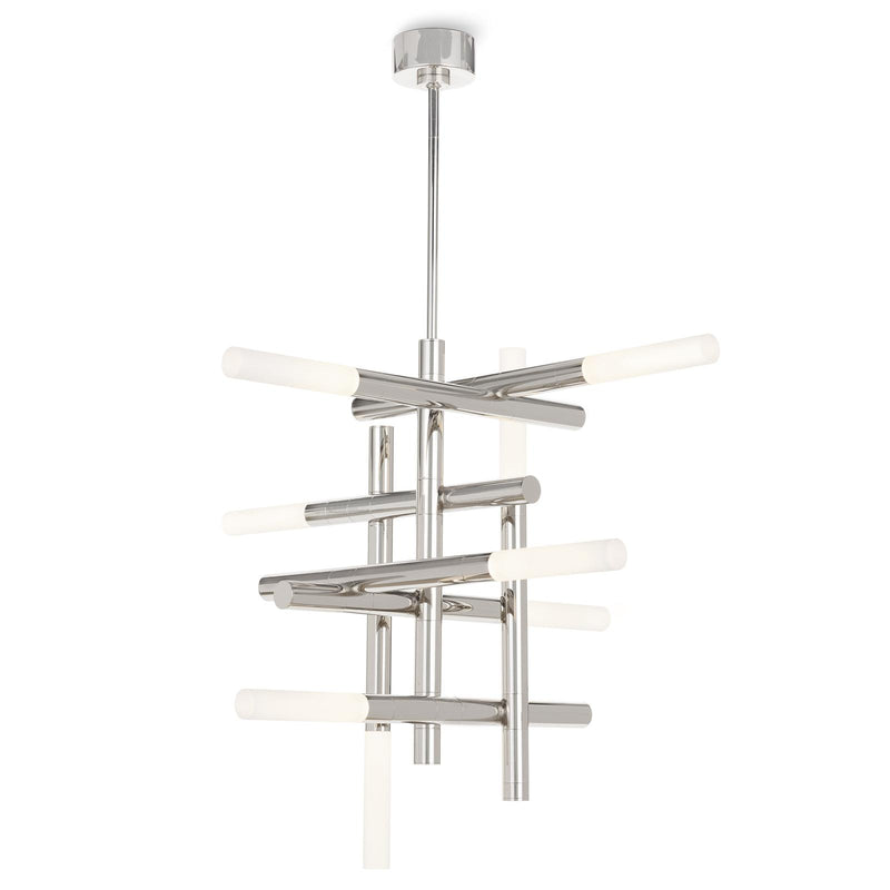 Cass Chandelier - Polished Nickel