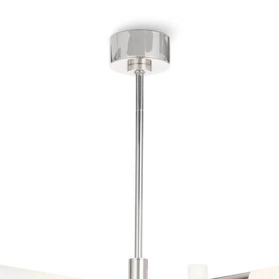 Cass Chandelier - Polished Nickel