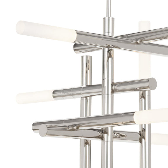 Cass Chandelier - Polished Nickel