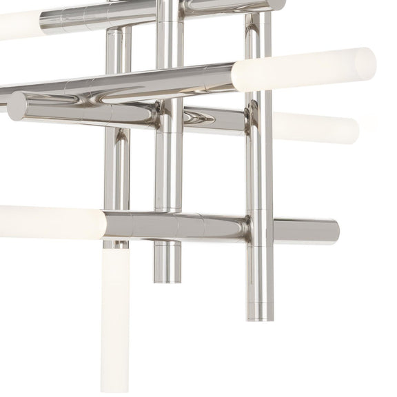 Cass Chandelier - Polished Nickel