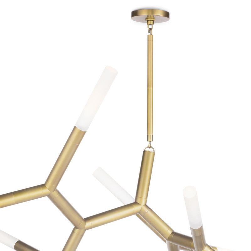 Traveler Chandelier - Natural Brass / Large