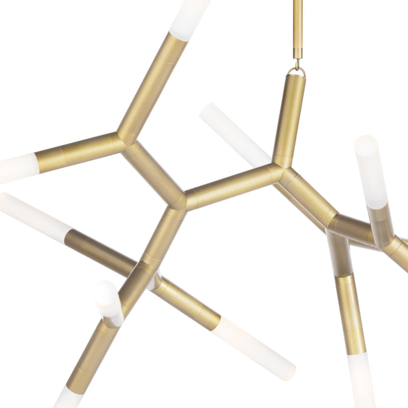 Traveler Chandelier - Natural Brass / Large