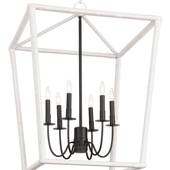 Luella Lantern - Blackened Brass / Large