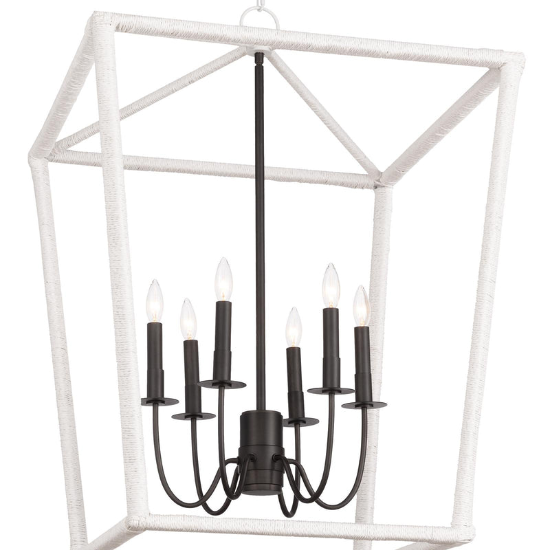 Luella Lantern - Blackened Brass / Large