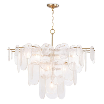 Echo Chandelier - Natural Brass