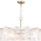 Echo Chandelier - Natural Brass