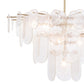 Echo Chandelier - Natural Brass
