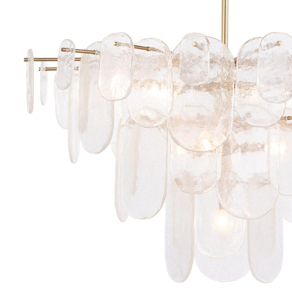 Echo Chandelier - Natural Brass