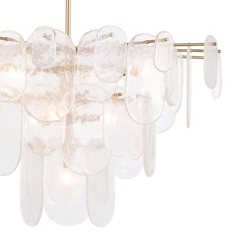 Echo Chandelier - Natural Brass