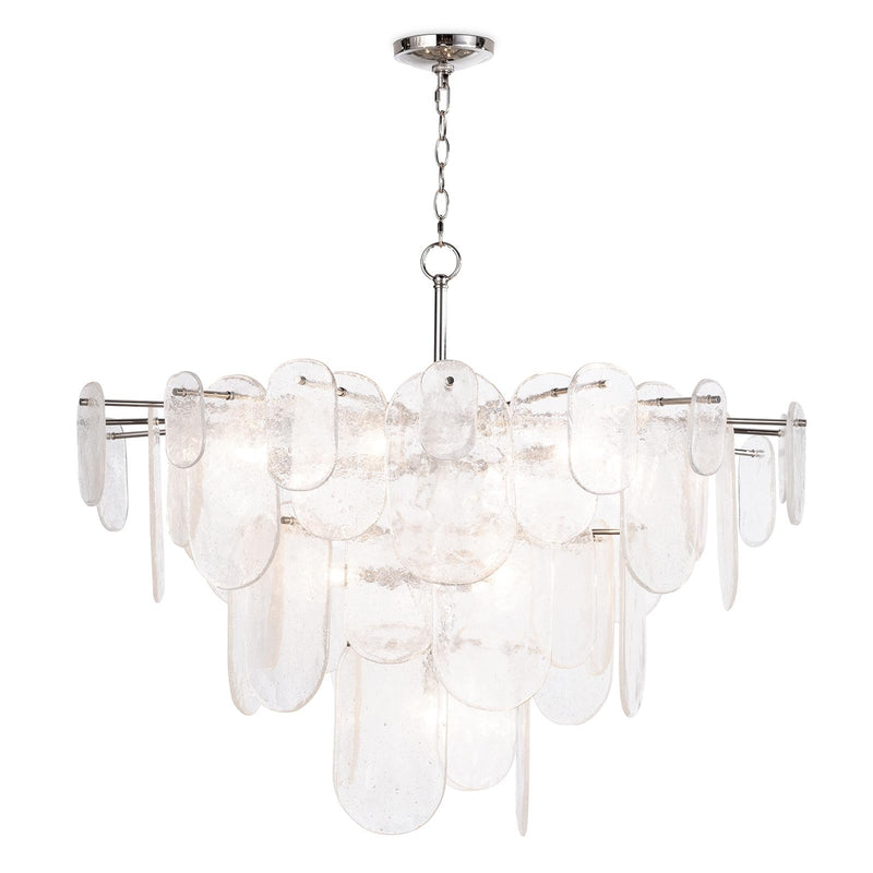 Echo Chandelier - Polished Nickel