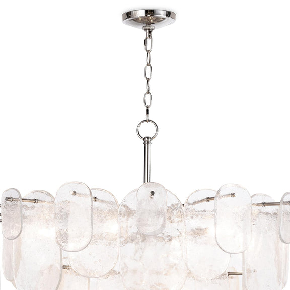 Echo Chandelier - Polished Nickel