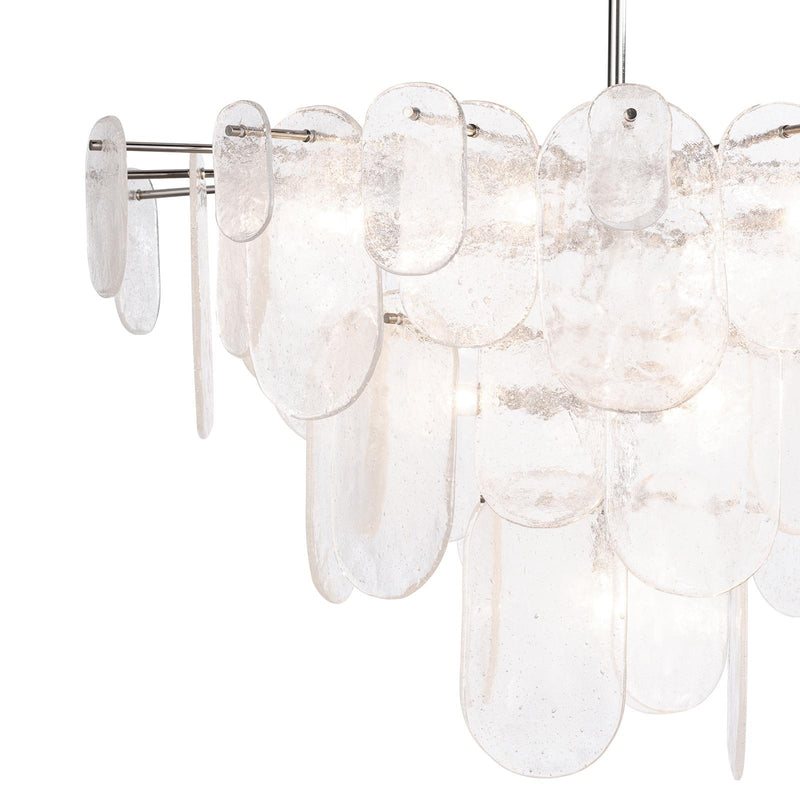 Echo Chandelier - Polished Nickel