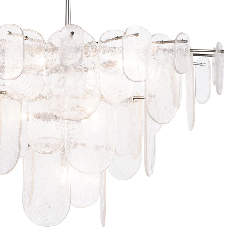 Echo Chandelier - Polished Nickel