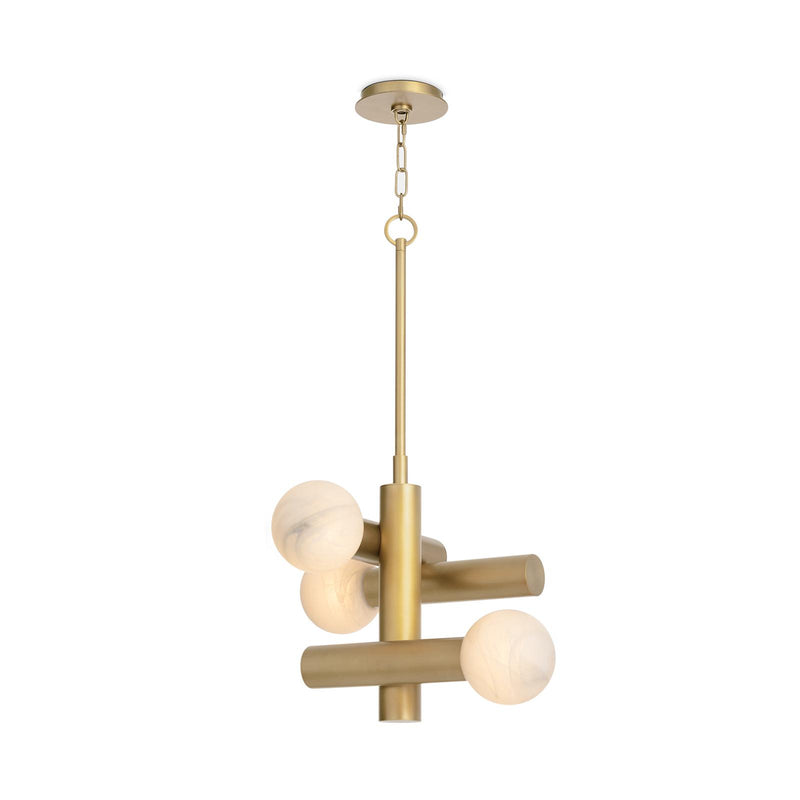 Dion Pendant - Natural Brass