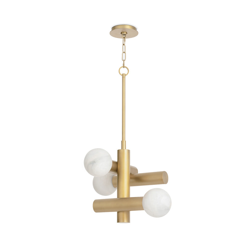 Dion Pendant - Natural Brass
