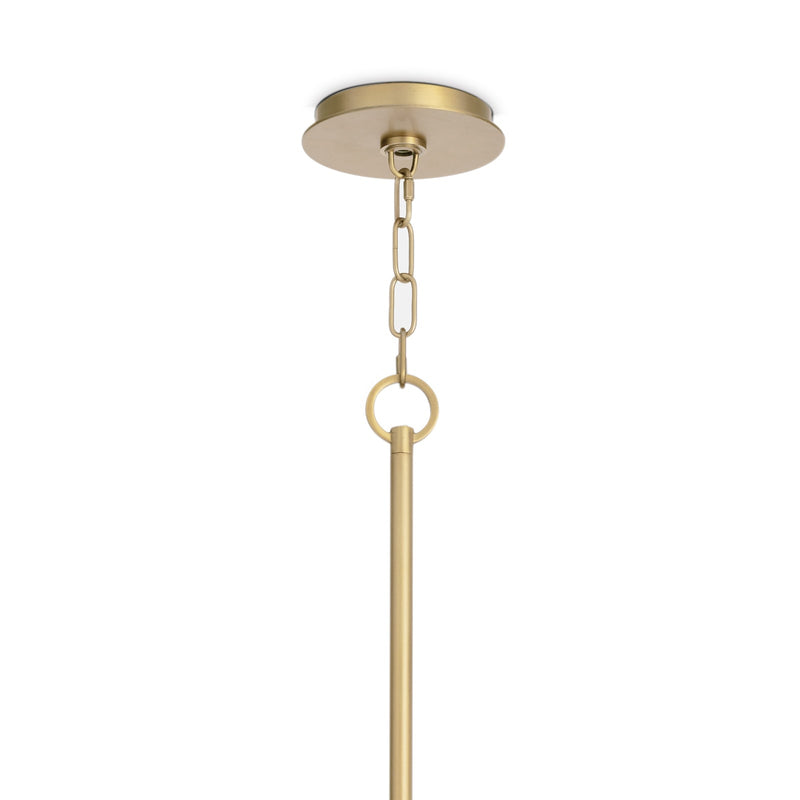 Dion Pendant - Natural Brass