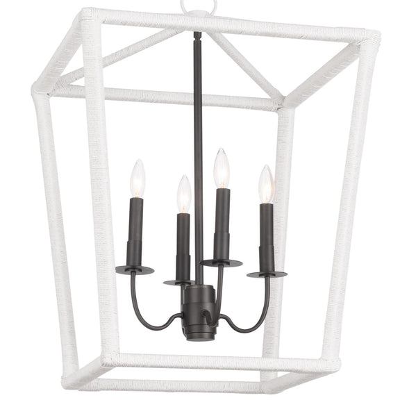 Luella Lantern - Blackened Brass / Medium