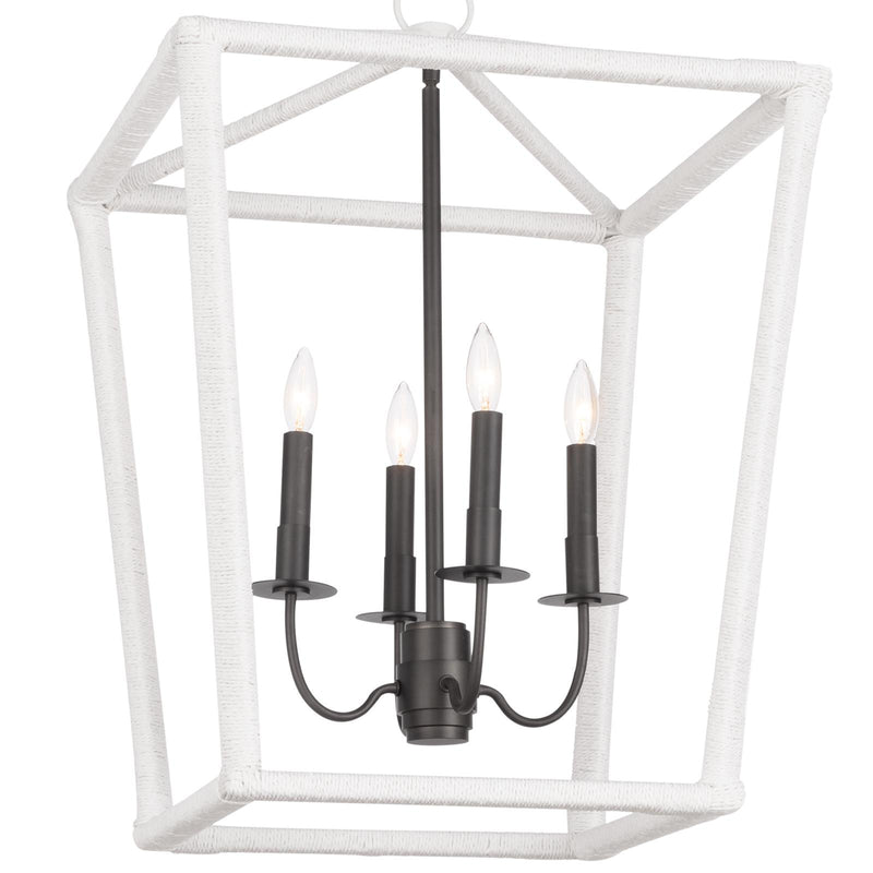 Luella Lantern - Blackened Brass / Medium