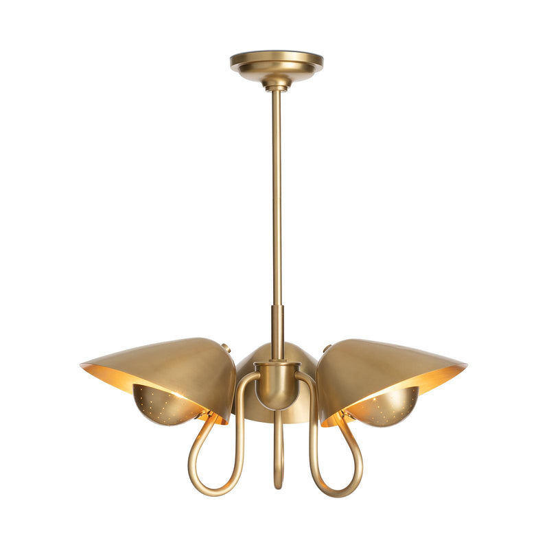 Keaton Pendant - Natural Brass