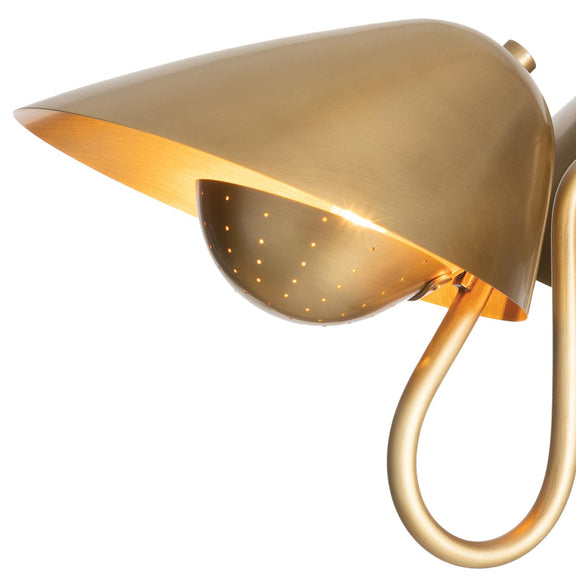 Keaton Pendant - Natural Brass