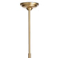 Keaton Pendant - Natural Brass