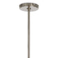 Bijoux Crystal Pendant - Polished Nickel
