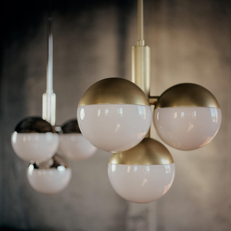 Oliver Pendant - Natural Brass