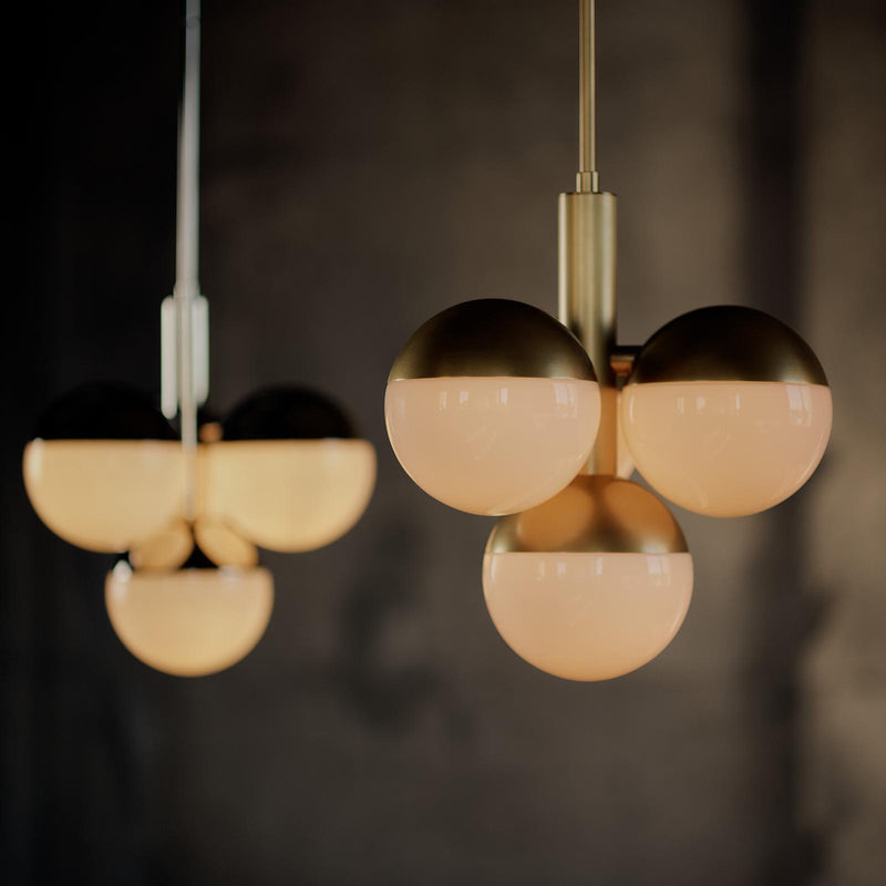 Oliver Pendant - Natural Brass