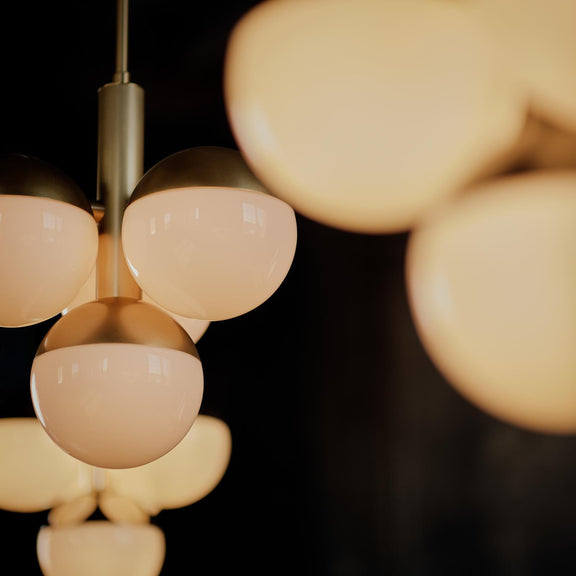Oliver Pendant - Natural Brass