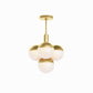 Oliver Pendant - Natural Brass